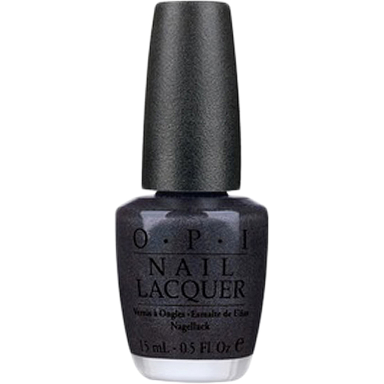 OPI Nail Lacquer, My Private Jet, 15 ml OPI Musta & Harmaa
