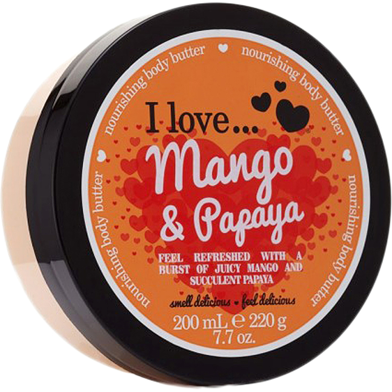 I Love... Mango & Papaya Body Butter, 200 ml I love… Vartalovoit