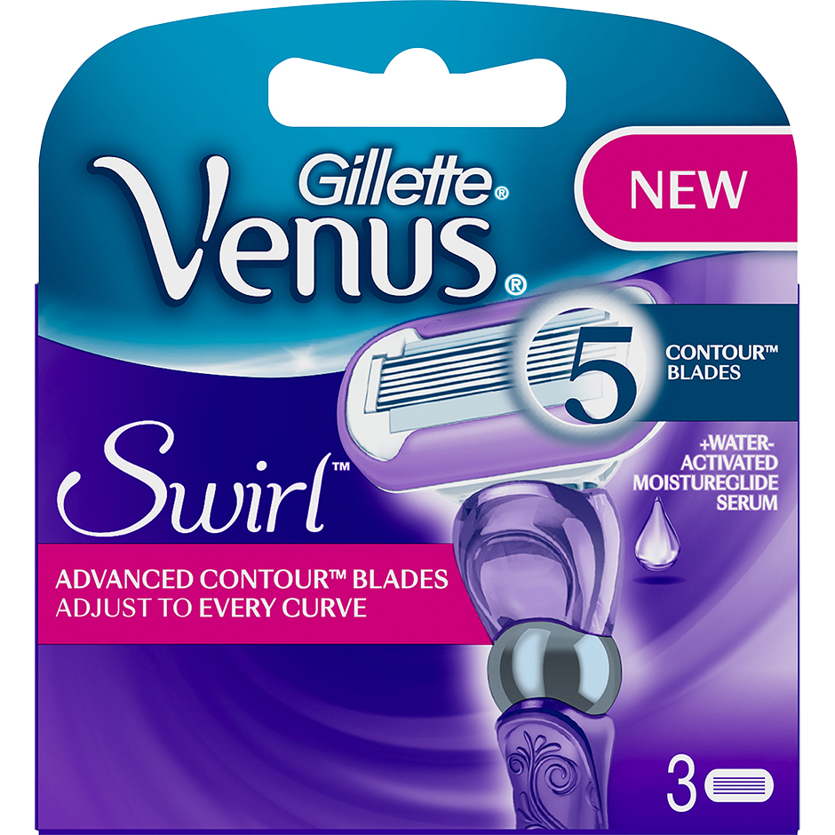 Gillette Venus Swirl 3-Pack, Gillette Höylät