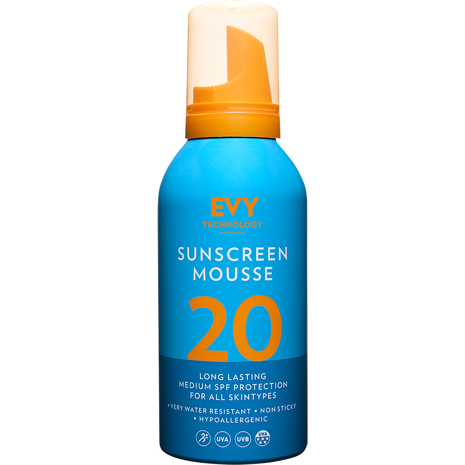 EVY Sunscreen Mousse 20 Medium SPF, 150 ml EVY Technology Aurinkosuoja vartalo